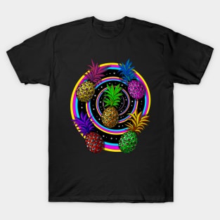 Psychedelic Pineapples T-Shirt